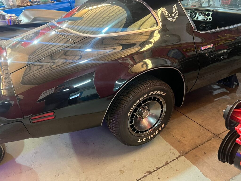 Johnny Dust black Pontiac Transam