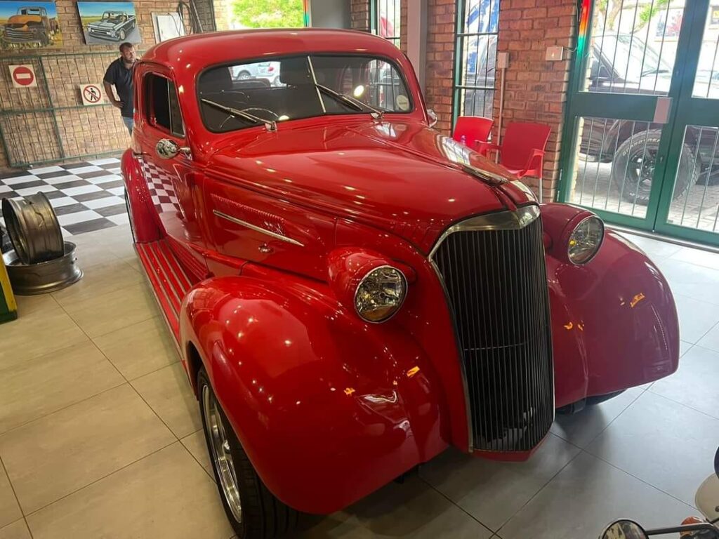 Johnny Dust Red Chevy